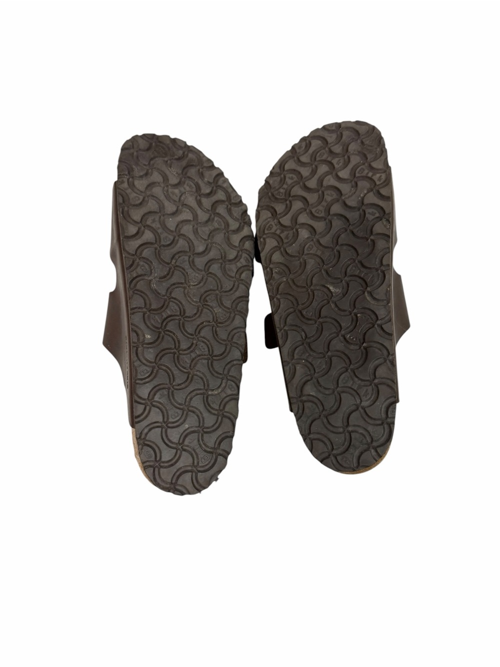 Birkenstock Arizona sandals Leather dark brown color women's size 10 EU 41 - Picture 7 of 9
